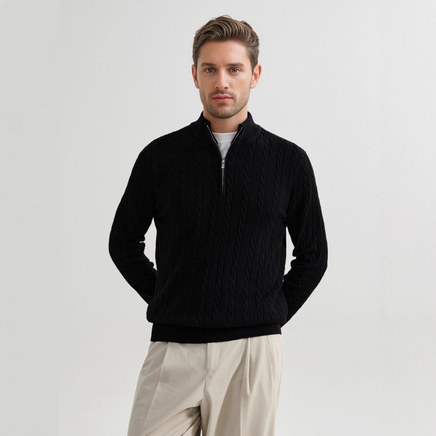 Zipper Sweater