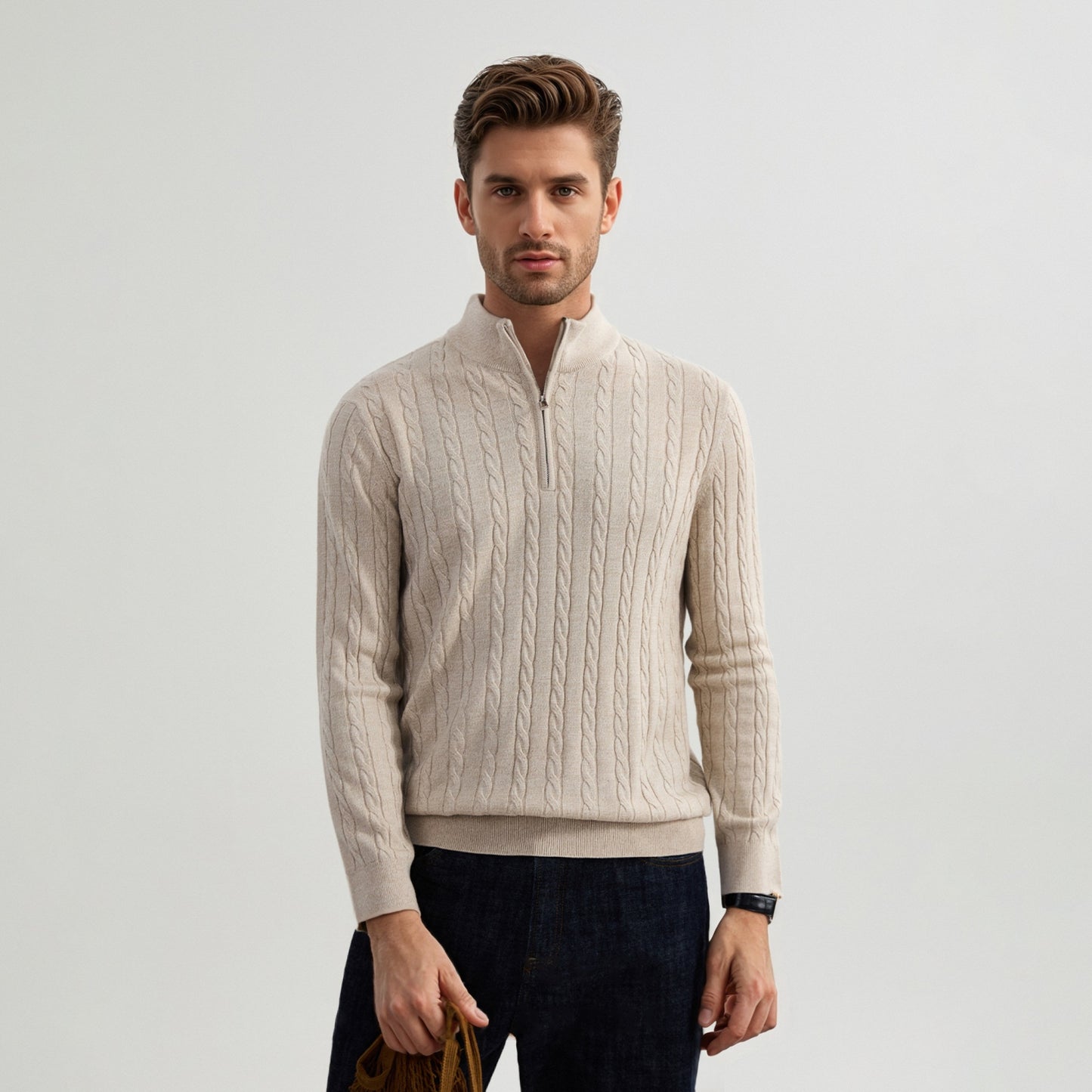 Zipper Sweater
