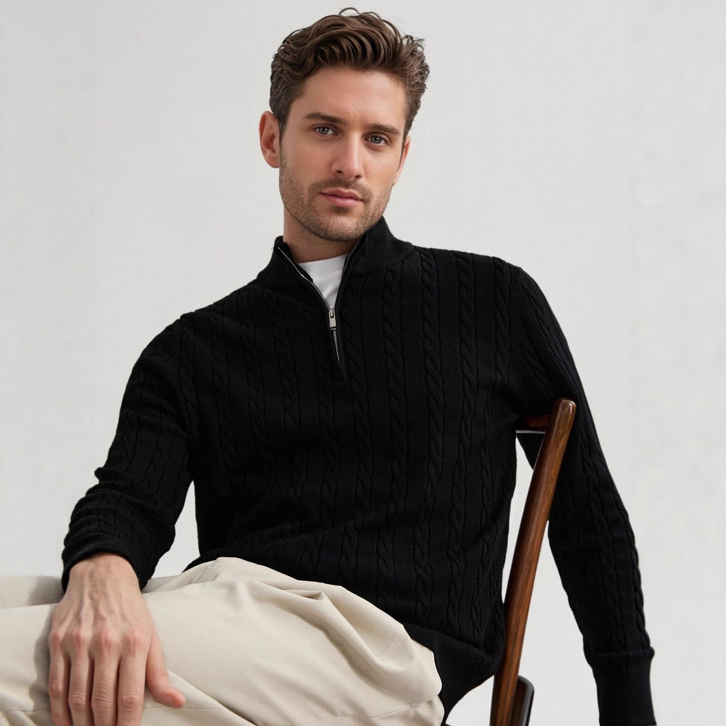 Zipper Sweater