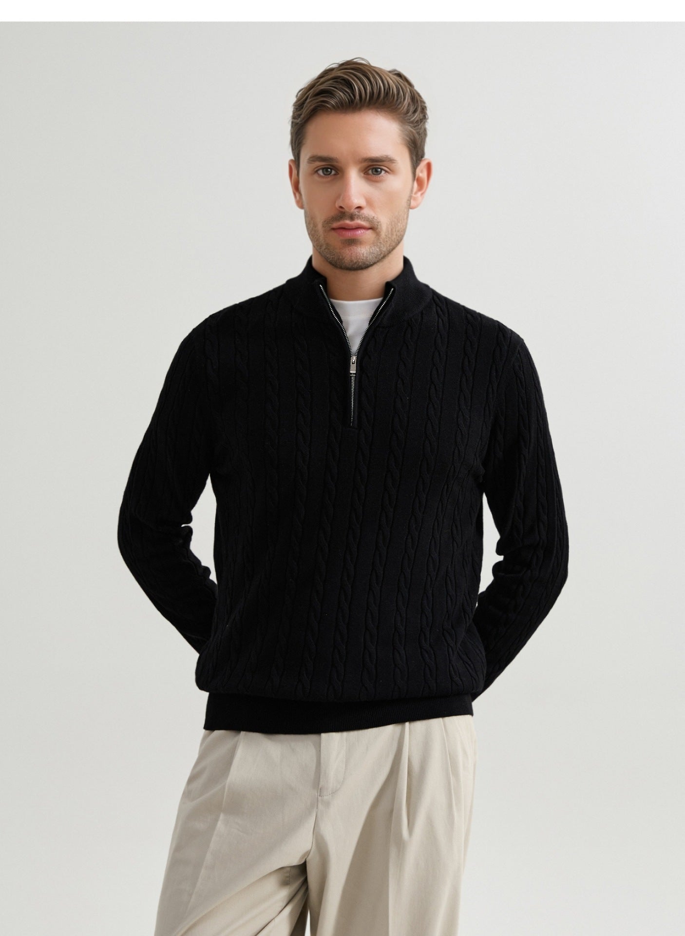 Zipper Sweater